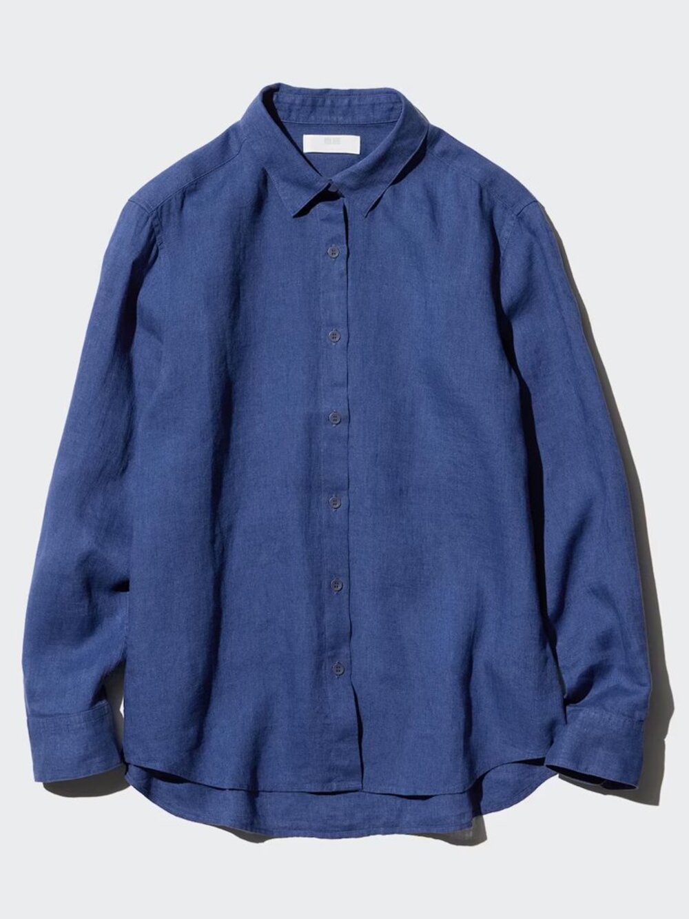 Uniqlo premium linen button-up shirt size S